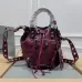 Balenciaga Bucket Bag Burgundy Leather Studded Edges A Bold Fashion Statement size:30×23×17cm #A54208