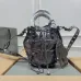 Balenciaga Bucket Bag Burgundy Leather Studded Edges A Bold Fashion Statement size:30×23×17cm #A54208