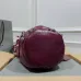 Balenciaga Bucket Bag Burgundy Leather Studded Edges A Bold Fashion Statement size:30×23×17cm #A54208