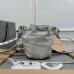 Balenciaga Bucket Bag: Metallic Leather, Studded Details, Edgy Urban Style size:15×17×19cm #A54207