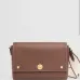 Burberry Crossbody Bag Logo Embroidered Strap &amp Leather A Nod to Heritage size:25×8×18cm #A54201