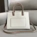 Burberry Handbag Two Tone Leather &amp Gold “TB” Logo Epitomizing Sophisticated Elegance size:27×11×20cm #A54200