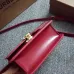 Burberry TB Leather Shoulder Bag - Burgundy Shoulder Bags #A51002