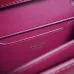 Burberry TB Leather Shoulder Bag - Burgundy Shoulder Bags #A51002