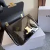 Chic Black Patent Leather Celine Handbag With Signature Gold Hardware For Fashionistas size:18×13×6cm #A54348