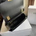 Chic Black Patent Leather Celine Handbag With Signature Gold Hardware For Fashionistas size:18×13×6cm #A54348