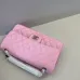 Authentic CHANEL Classic Flap Bag in Light  Caviar Leather good Hardware  Wide 25cm #A54376