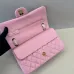 Authentic CHANEL Classic Flap Bag in Light  Caviar Leather good Hardware  Wide 25cm #A54377
