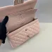 Authentic CHANEL Classic Flap Bag in Light  Caviar Leather good Hardware  Wide 25cm #A54378