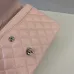 Authentic CHANEL Classic Flap Bag in Light  Caviar Leather good Hardware  Wide 25cm #A54378