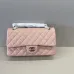 Authentic CHANEL Classic Flap Bag in Light  Caviar Leather good Hardware  Wide 25cm #A54378