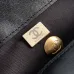 Chanel Black Quilted Leather Handbag With Gold Chain Strap And Iconic CC Logo size:18×29×8cm #A54386