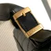 Chanel Black Quilted Leather Handbag With Gold Chain Strap And Iconic CC Logo size:18×29×8cm #A54386