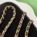 Chanel Burgundy Quilted Velvet Handbag With Top Handle And Gold Chain Strap size:11×20×8cm #A54387