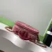 Chanel Burgundy Quilted Velvet Handbag With Top Handle And Gold Chain Strap size:11×20×8cm #A54387