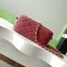 Chanel Burgundy Quilted Velvet Handbag With Top Handle And Gold Chain Strap size:11×20×8cm #A54387