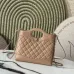 Chanel Kelly 31 Shopping Tote Black Calfskin size:22×24×5cm #A53914