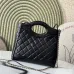 Chanel Kelly 31 Shopping Tote Black Calfskin size:32×30×9cm #A53913