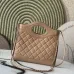 Chanel Kelly 31 Shopping Tote Black Calfskin size:32×30×9cm #A53913