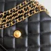 Chanel Mini Bag: Quilted Leather, Gold “CC”, A Timeless Fashion Icon 25c Kelly size:13×9×7cm #A54205