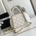Chanel Quilted Handbag With Gold Chain And CC Logo A Timeless Fashion Piece size:11×20×8cm #A54380