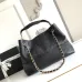 Chanel Quilted Leather Tote With Gold Chain Strap And Iconic CC Logo size:36×24×12cm #A54381