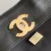 Chanel Quilted Leather Tote With Gold Chain Strap And Iconic CC Logo size:36×24×12cm #A54381