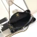 Chanel Quilted Leather Tote With Gold Chain Strap And Iconic CC Logo size:36×24×12cm #A54381