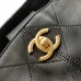 Chanel Quilted Leather Tote With Gold Chain Strap And Iconic CC Logo size:36×24×12cm #A54381