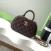Chanel Quilted Mini Handbag With Top Handle And Gold Chain Strap size:11×20×8cm #A54382