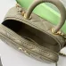 Chanel Quilted Mini Handbag With Top Handle And Gold Chain Strap size:11×20×8cm #A54382