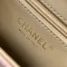 Chanel Sequined Top Handle Bags In Brown And Orange With Signature CC Logo size:13×19×7cm #A54383