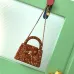 Chanel Sequined Top Handle Bags In Brown And Orange With Signature CC Logo size:13×19×7cm #A54383