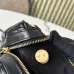 Chanel Small bowling bag, Patent crumpled calfskin size:17×21×3cm #A53908