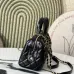 Chanel Small bowling bag, Patent crumpled calfskin size:17×21×3cm #A53909