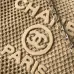 Chanel Woven Tote: Textured Raffia, Signature Logo &amp; Chain, Embracing Summer Elegance size38 #A54203