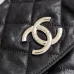 Chanel chain around hobo Black/silver #A50979