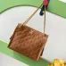 Bowling bag leather handbag Chanel Camel in Leather  #A50980