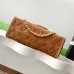 Bowling bag leather handbag Chanel Camel in Leather  #A50980