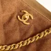 Bowling bag leather handbag Chanel Camel in Leather  #A50980