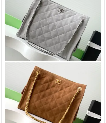 Bowling bag leather handbag Chanel Camel in Leather  #A50980