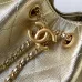 CHANEL Drawstring Leather Exterior Bags #A53501