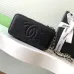 Chanel 21A Pink Small Vanity With Chain Top Handle Logo #A50938