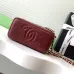 Chanel 21A Pink Small Vanity With Chain Top Handle Logo #A50938
