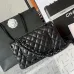 Chanel CC Black Quilted Lambskin Medium Classic Double Flap AAA+ Shoulder Bag #A54424