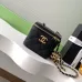 Chanel Quilted Caviar Leather Mini Vanity Bag With Gold Chain Strap And CC Logo size:11×8×7cm #A54384