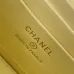 Chanel Quilted Caviar Leather Mini Vanity Bag With Gold Chain Strap And CC Logo size:9×17×8cm #A54385