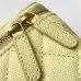 Chanel Quilted Caviar Leather Mini Vanity Bag With Gold Chain Strap And CC Logo size:9×17×8cm #A54385