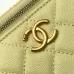 Chanel Quilted Caviar Leather Mini Vanity Bag With Gold Chain Strap And CC Logo size:9×17×8cm #A54385