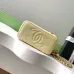 Chanel Quilted Caviar Leather Mini Vanity Bag With Gold Chain Strap And CC Logo size:9×17×8cm #A54385